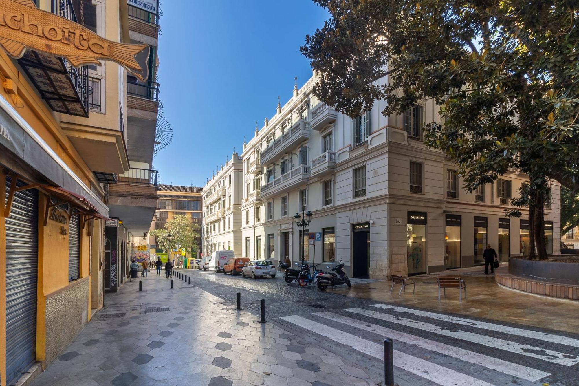 Nt Luxury Central Duplex With Terrace & Parking Málaga Eksteriør bilde